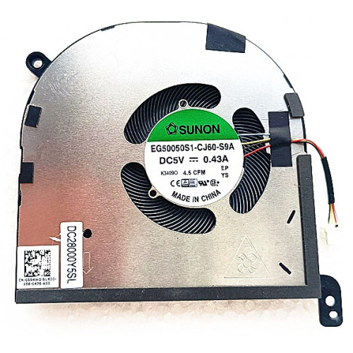 DELL XPS 15 9520 Precision 5570 CPU Fan original