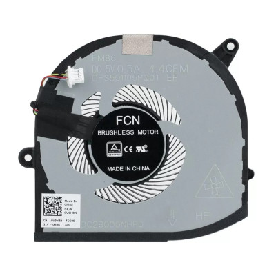Dell XPS 15 9570 7590, Precision 5530 5540, M5530 M5540, P56F GPU Fan original 0TK9J1
