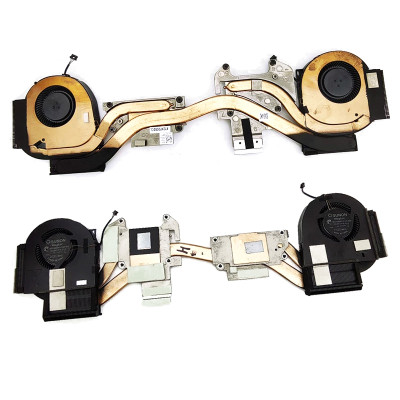 Dell precision 7540 M7540 AMD 05DGRD CPU GPU Fan heatsink original