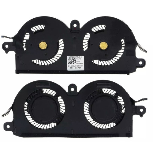 Dell XPS 13 7390 9370 9380 CPU GPU Fan original P82G P82G002 P82G003 PNWJR 980WH