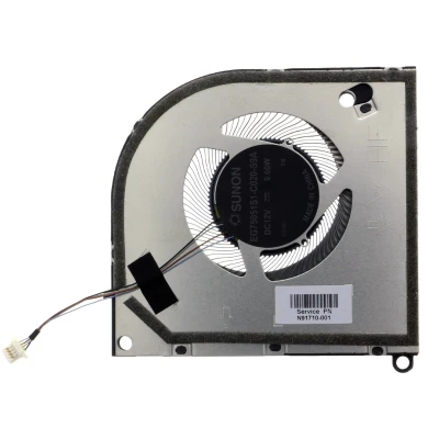 HP OMEN Transcend 14‑FB TPN‑Q297 Fan original 12V N91710‑001