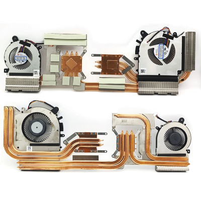 MSI Bravo 15 B5DD MS-158K CPU GPU Fan heatsink original