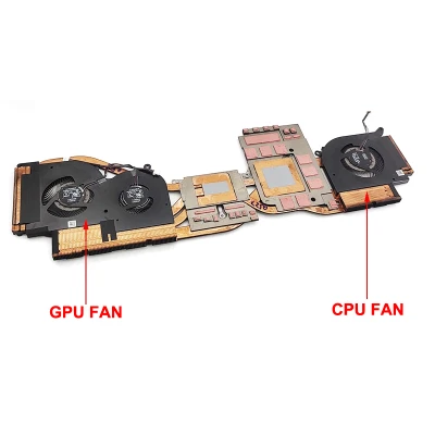 MSI MS-16V4 MS-16V5 CPU GPU Fan heatsink original